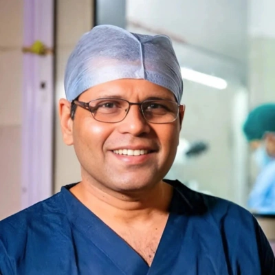Portrait of Dr. Milind Colvalkar, an expert Vaginoplasty surgeon in Goa