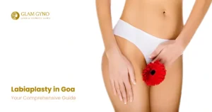 Woman feeling empowered and comfortable in her body, symbolizing the comprehensive positive outcomes of Labiaplasty at Glam Gyno in Goa.