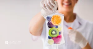 Immunity boosting IV vitamin drip administered under medical supervision in Goa clinic